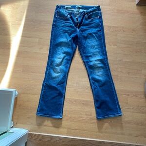 Vigoss Women's Boot Cut Jeans in Deep Blue